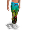 Wild Animals Jungle Print Men's Leggings-grizzshop