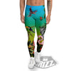 Wild Animals Jungle Print Men's Leggings-grizzshop