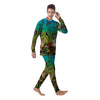 Wild Animals Jungle Print Men's Pajamas-grizzshop