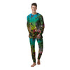 Wild Animals Jungle Print Men's Pajamas-grizzshop