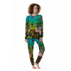 Wild Animals Jungle Print Women's Pajamas-grizzshop