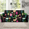 Wine Glass Pattern Print Sofa Covers-grizzshop