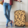 Wine Grape Pattern Print Luggage Cover Protector-grizzshop