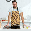 Wine Grape Pattern Print Men's Apron-grizzshop