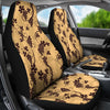 Wine Grape Pattern Print Universal Fit Car Seat Covers-grizzshop