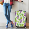 Wine Grape Print Pattern Luggage Cover Protector-grizzshop