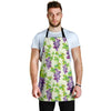 Wine Grape Print Pattern Men's Apron-grizzshop