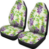 Wine Grape Print Pattern Universal Fit Car Seat Covers-grizzshop