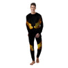 Wings Flame Print Men's Pajamas-grizzshop