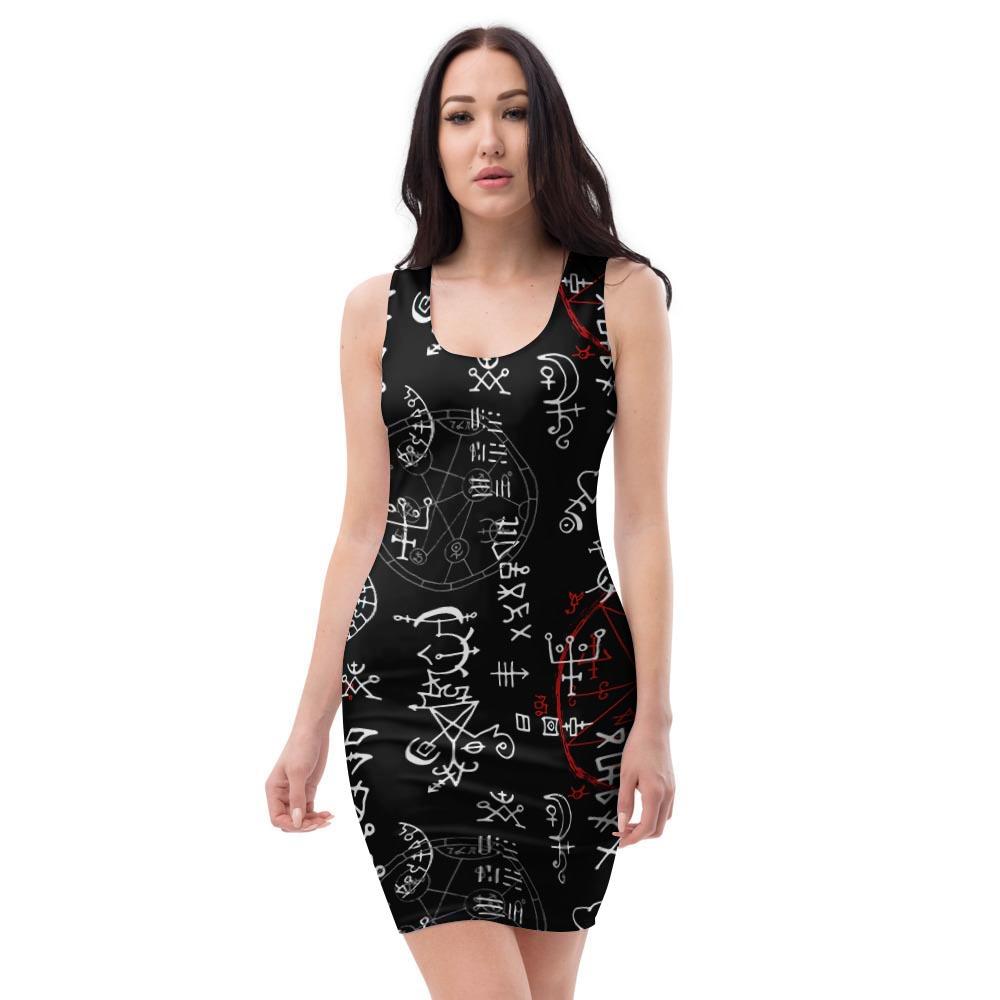 Witch Bodycon Dress-grizzshop