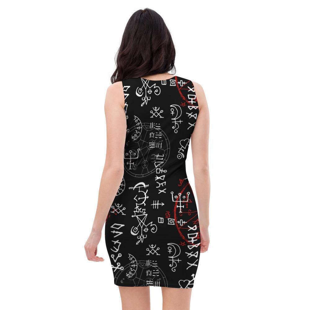 Witch Bodycon Dress-grizzshop