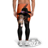 Witch Cat Halloween Cute Print Men's Leggings-grizzshop