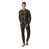 Witch Cauldron Green Print Pattern Men's Pajamas-grizzshop