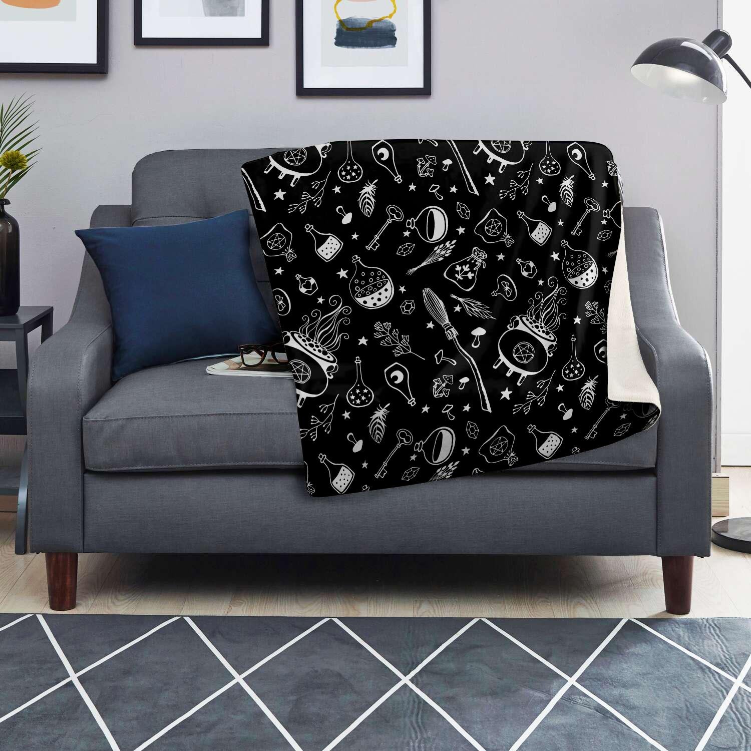 Witch Gothic Blanket-grizzshop