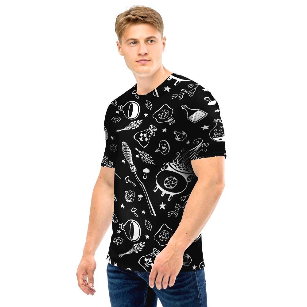 Witch Gothic Men T Shirt-grizzshop