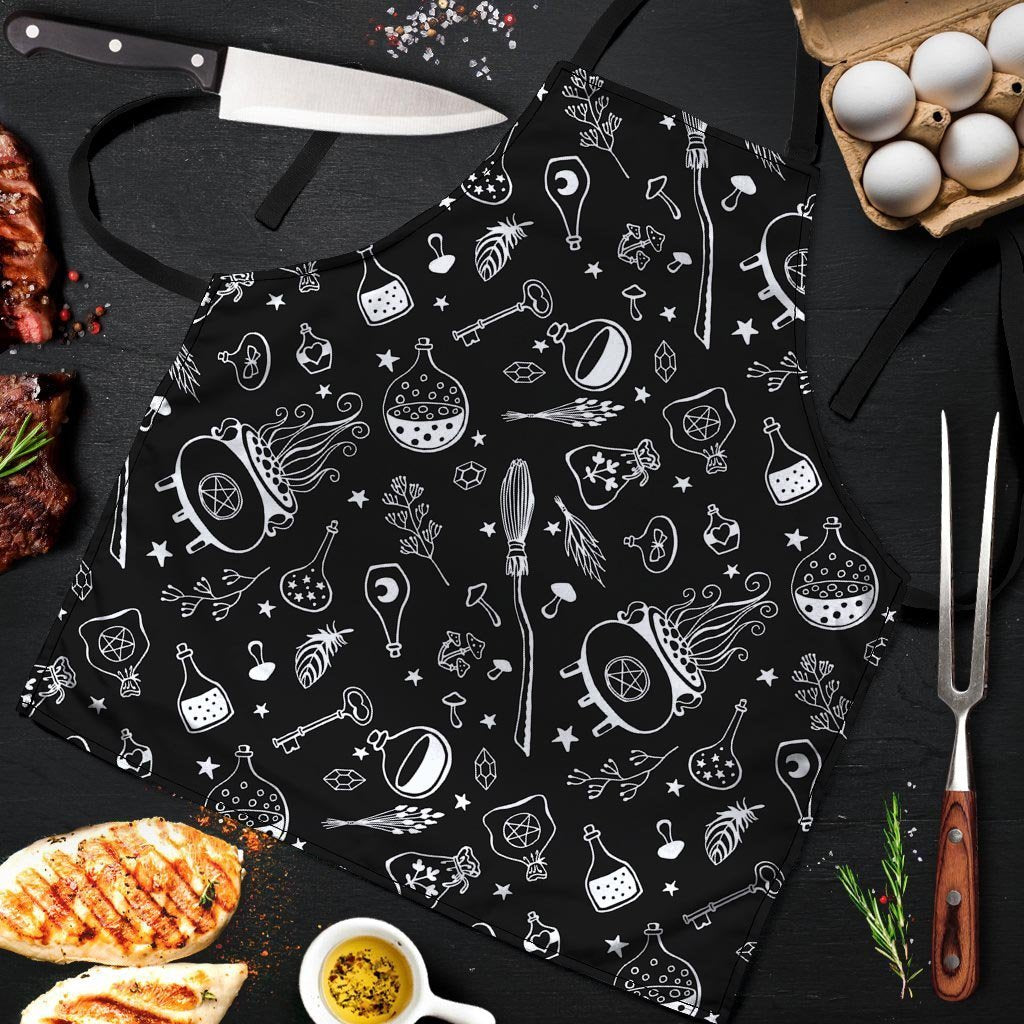 Witch Gothic Men's Apron-grizzshop