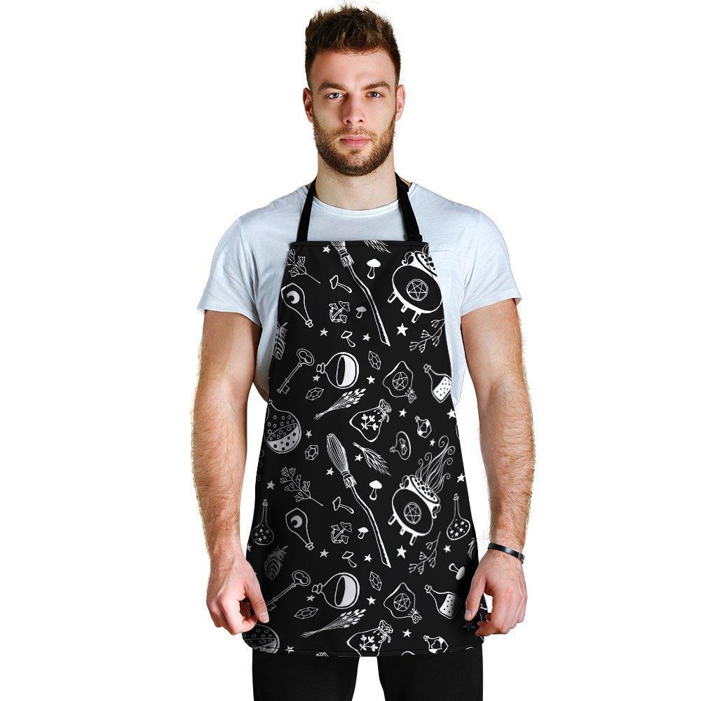 Witch Gothic Men's Apron-grizzshop