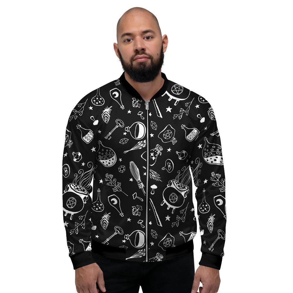 Witch Gothic Men's Bomber Jacket-grizzshop