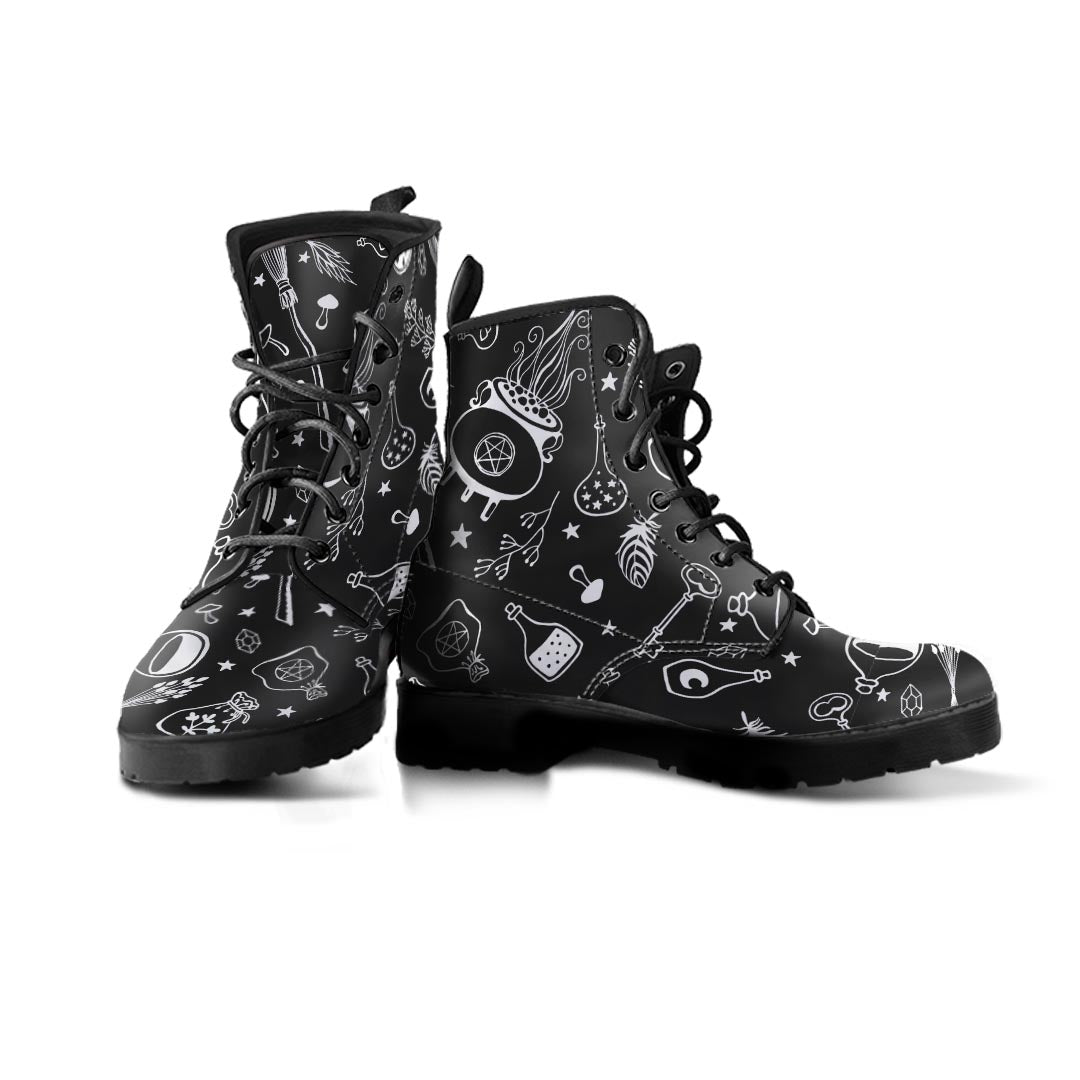 Witch Gothic Men's Boots-grizzshop