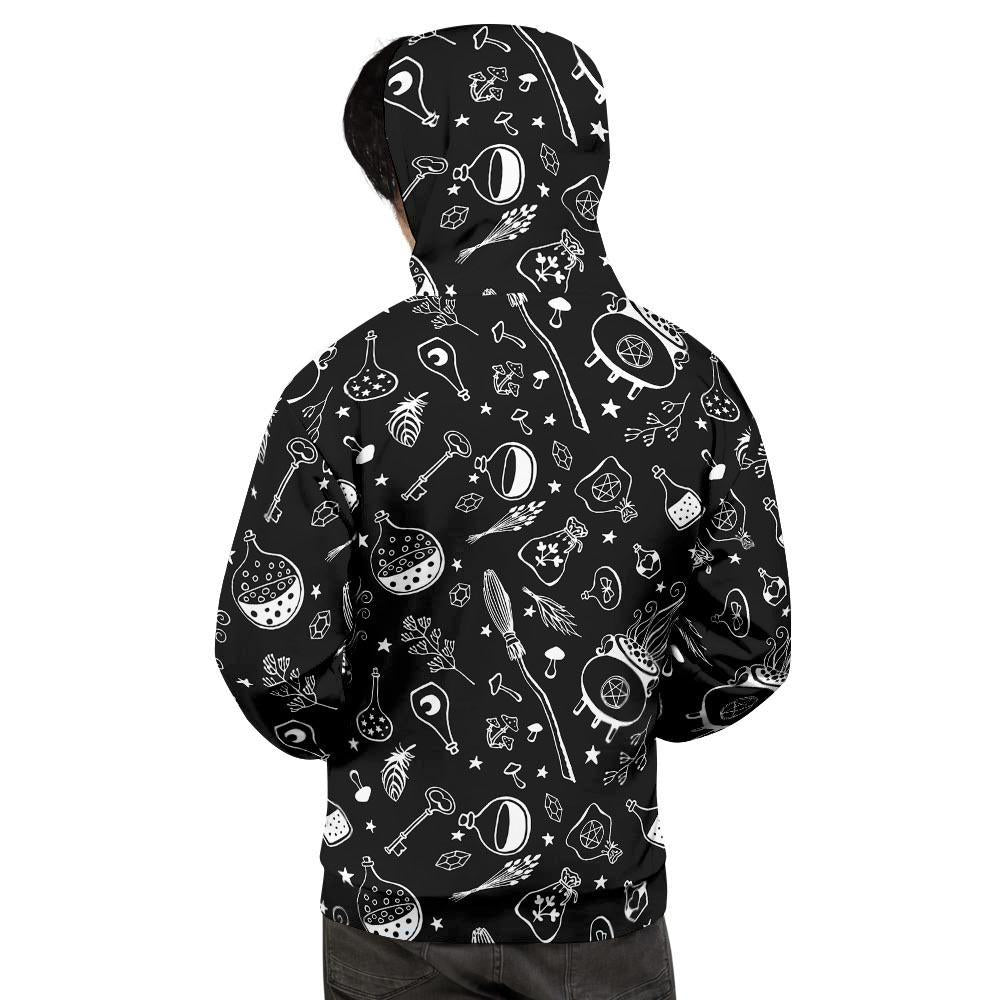 Witch Gothic Men's Hoodie-grizzshop