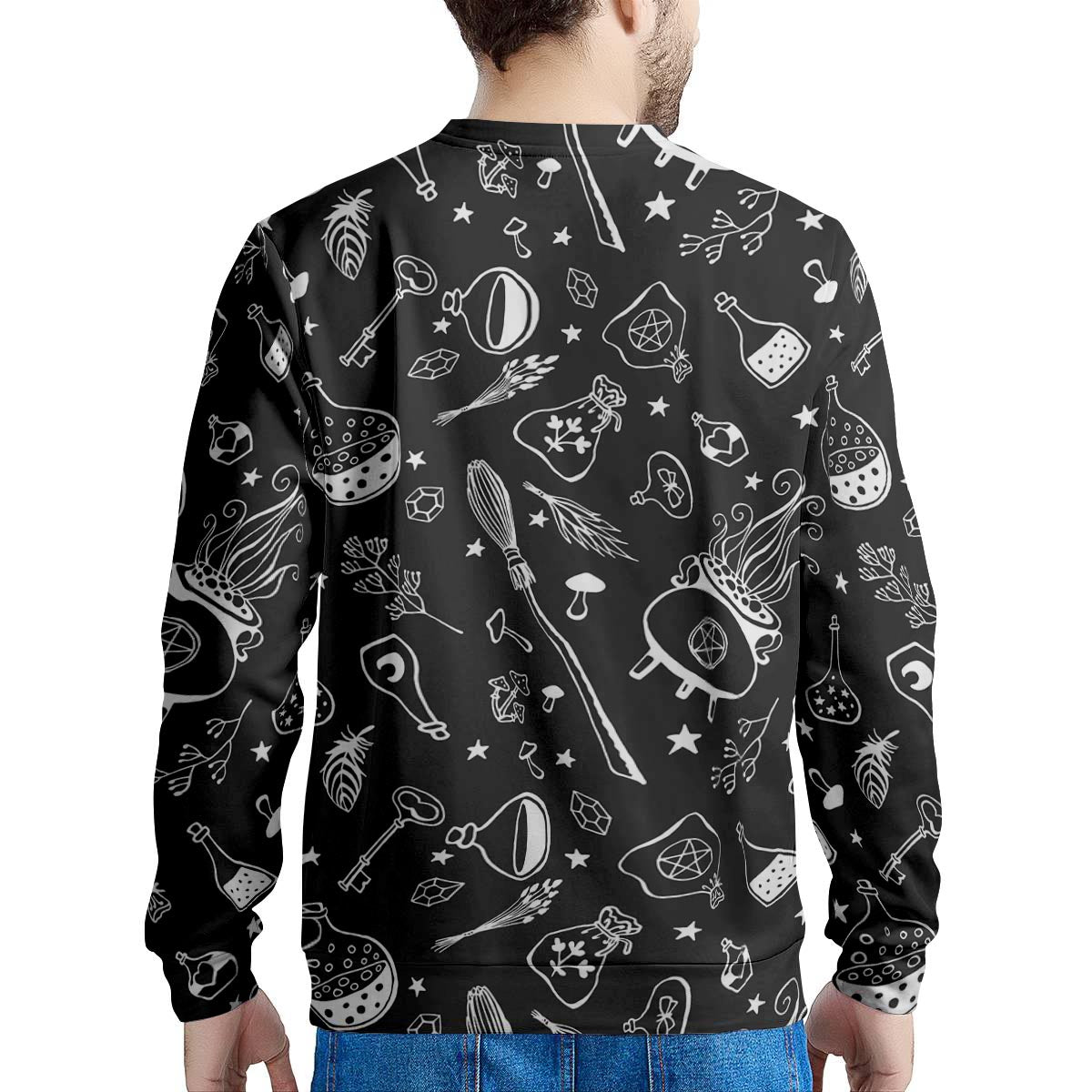 Witch Gothic Men's Sweatshirt-grizzshop