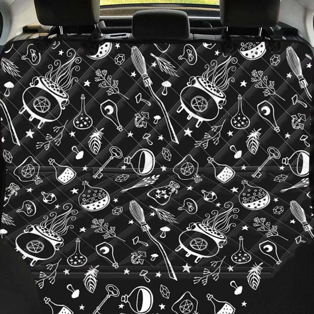 Witch Gothic Pet Car Seat Cover-grizzshop