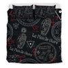Witch Gothic Wiccan Pagan Pattern Print Duvet Cover Bedding Set-grizzshop
