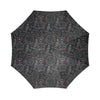 Witch Gothic Wiccan Pagan Pattern Print Foldable Umbrella-grizzshop