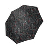 Witch Gothic Wiccan Pagan Pattern Print Foldable Umbrella-grizzshop