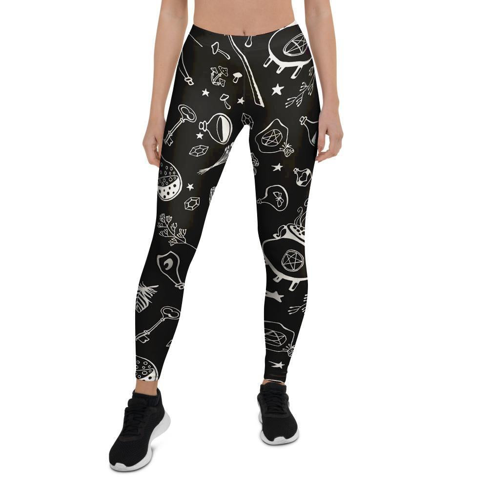 Witch Gothic Women's Leggings-grizzshop