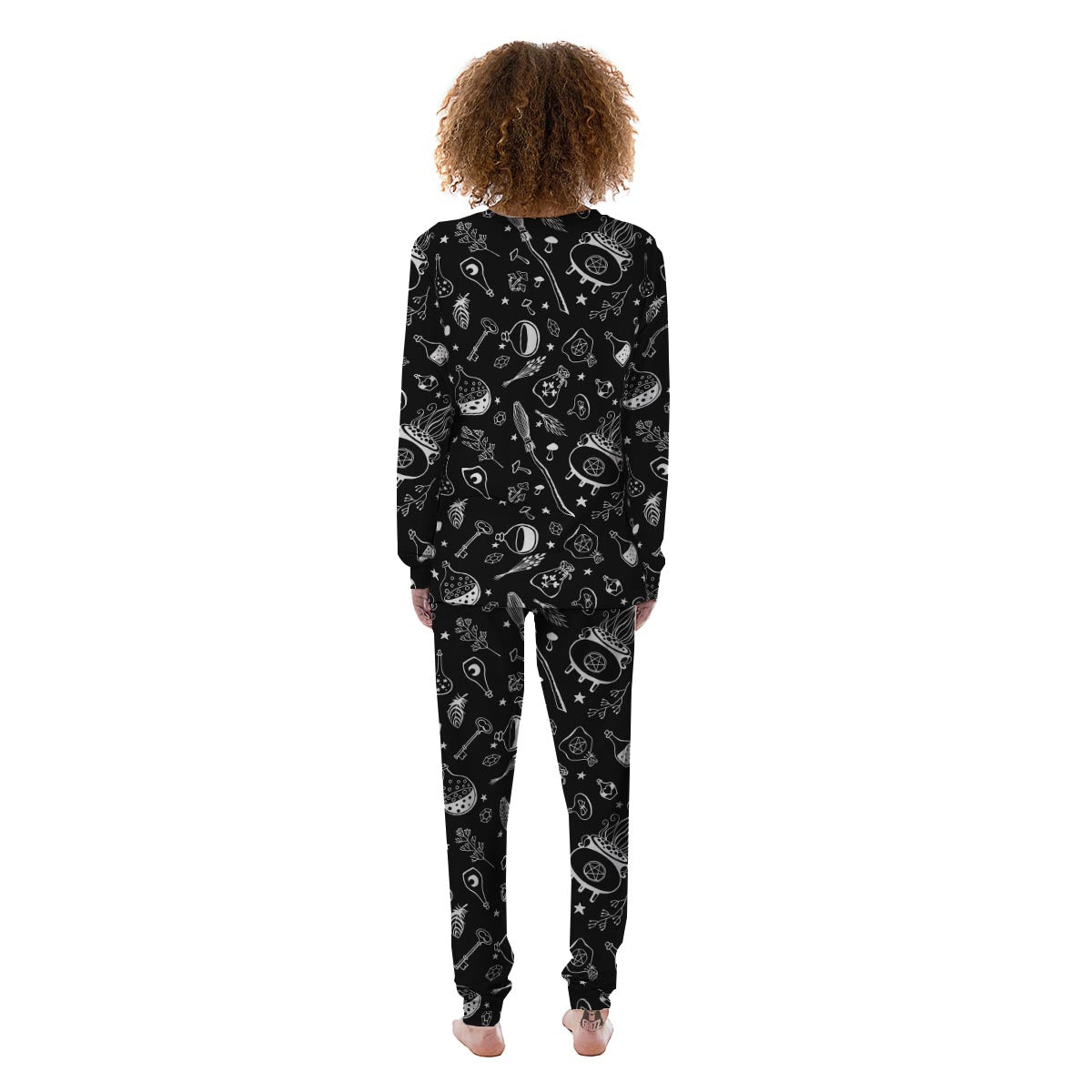 Witch Gothic Women's Pajamas-grizzshop