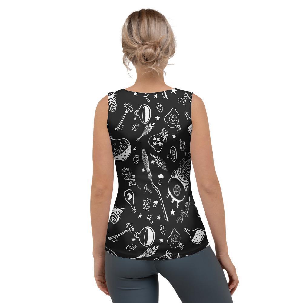 Witch Gothic Women's Tank Top-grizzshop