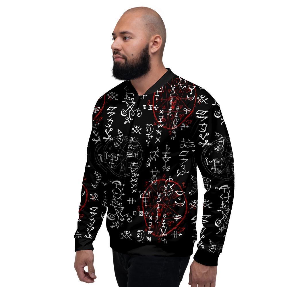 Witch Men's Bomber Jacket-grizzshop