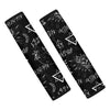 Witch Sign Print Seat Belt Cover-grizzshop