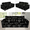 Witch Sign Print Sofa Cover-grizzshop