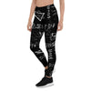 Witch Sign Print Women's Leggings-grizzshop