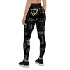 Witch Sign Print Women's Leggings-grizzshop