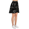 Witch Sign Print Women's Skirt-grizzshop