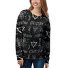 Witch Sign Print Women's Sweatshirt-grizzshop