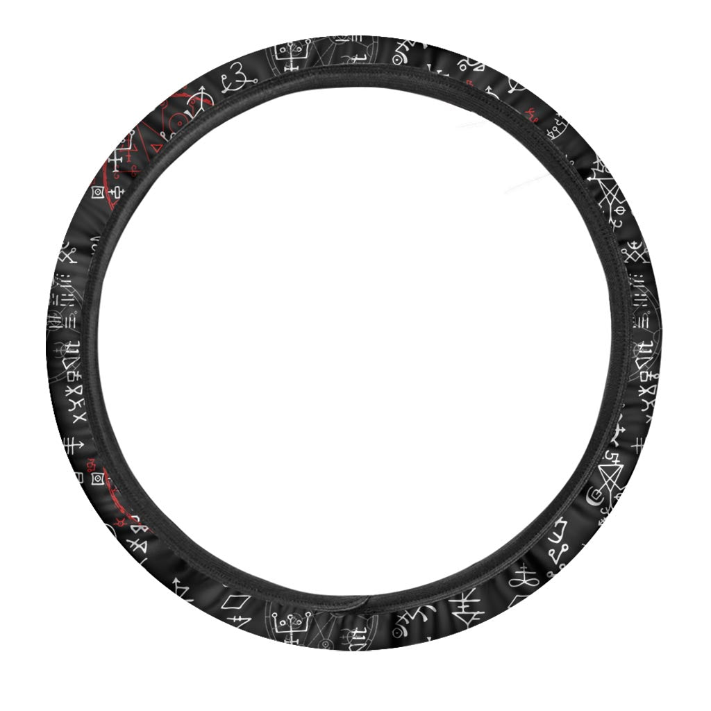 Witch Steering Wheel Cover-grizzshop