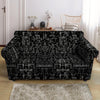 Witch Symbol Gothic Loveseat Cover-grizzshop