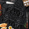 Witch Symbol Gothic Men's Apron-grizzshop