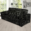 Witch Symbol Gothic Sofa Cover-grizzshop