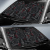 Witch Wiccan Pagan Pattern Print Car Sun Shade-grizzshop