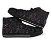 Witch Wiccan Pagan Pattern Print Men Women's High Top Shoes-grizzshop