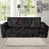 Witch Wiccan Pagan Pattern Print Sofa Covers-grizzshop