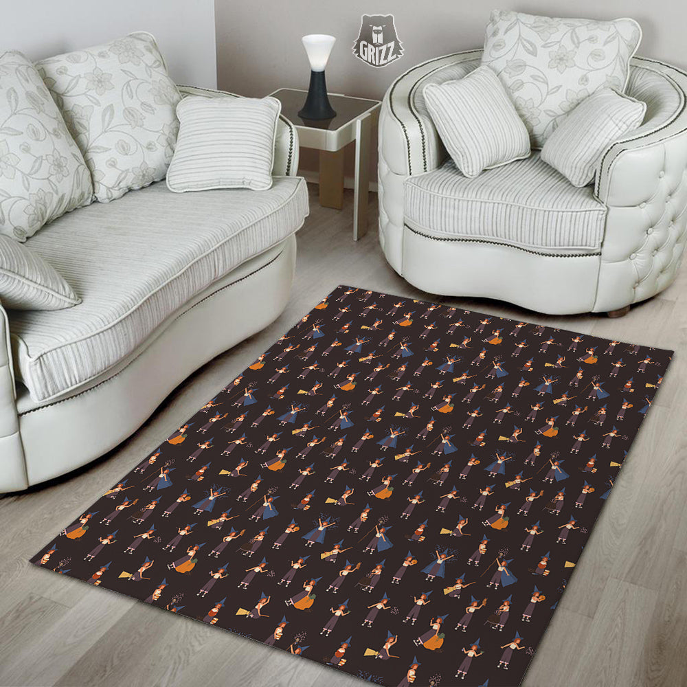 Wizard Cute Print Pattern Floor Mat-grizzshop