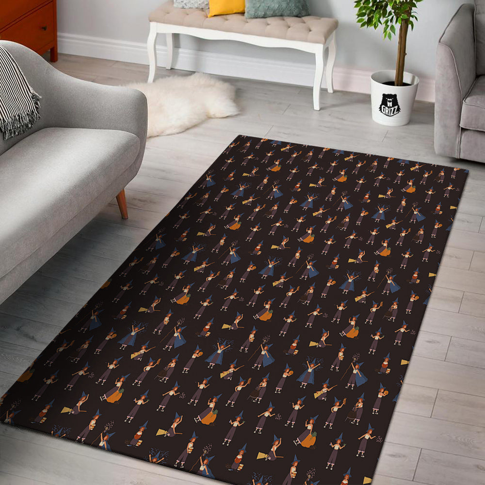 Wizard Cute Print Pattern Floor Mat-grizzshop