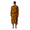 Wizard Halloween Print Pattern Men's Robe-grizzshop