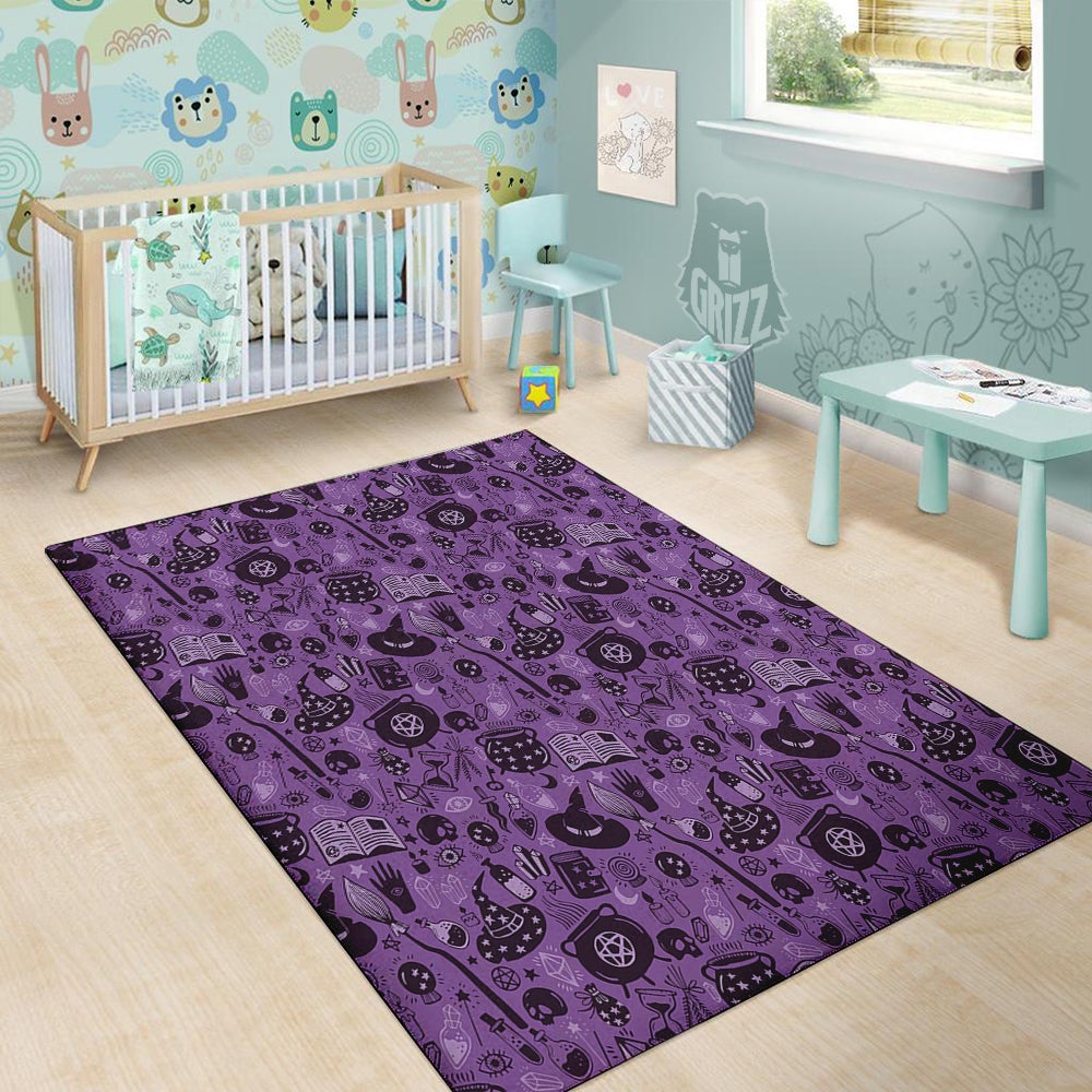 Wizard Magic Print Pattern Floor Mat-grizzshop